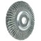 Weiler 12" Standard Twist Knot Wire Wheel .016" Steel Fill 2" Arbor Hole 9530 - alternate 3